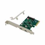 Conceptronic  2-Port USB 3.2 Gen 2 tipo C PCIe Card