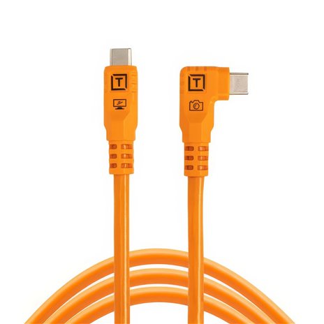 Tether Tools TetherPro USB-C Optima 10G destro arancione 1,8