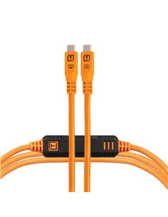 Tether Tools TetherPro USB-C Optima 10G diritta arancio 4,6m