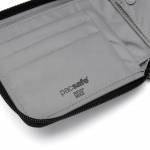 Pacsafe RFIDsafe Zip Around portafoglio nero