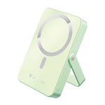 Verbatim Power Bank con supporto mag.wireless 10000mA verde