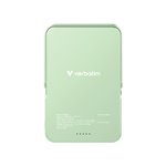 Verbatim Power Bank con supporto mag.wireless 10000mA verde
