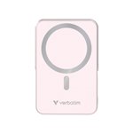 Verbatim Power Bank con supporto mag.wireless 10000mA pink