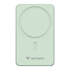 Verbatim Essential Power Bank magn.wirel. 5000mAh verde  322 2