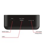 Verbatim Essential Power Bank magn.wirel. 20000mAh nero 3222