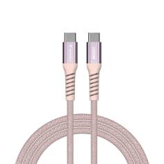 Verbatim Sync&Charge 100W 120cm USB-C/USB-C Magnetic pink  3 2