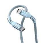 Verbatim Sync&Charge 100W 120cm USB-C/USB-C Magnetic blu 318