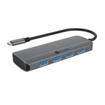 Raidsonic ICY BOX IB-DK4022a-CPD USB tipo C Dockingstation