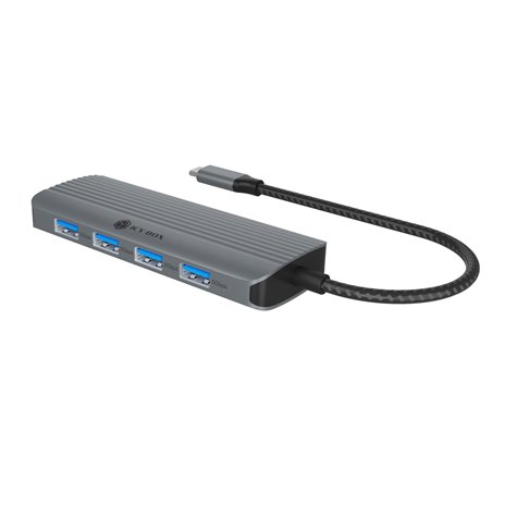 Raidsonic ICY BOX IB-DK4022a-CPD USB tipo C Dockingstation