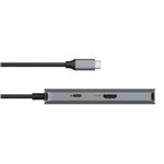 Raidsonic ICY BOX IB-DK4022a-CPD USB tipo C Dockingstation
