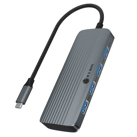 Raidsonic ICY BOX IB-DK4022a-CPD USB tipo C Dockingstation