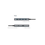 Raidsonic ICY BOX IB-DK4022a-CPD USB tipo C Dockingstation
