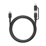 GP 60W Lade- & Sync Kabel USB-A auf USB-C und Lightning