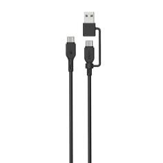 GP 240W Lade- & Sync Kabel USB-A auf USB-C und USB-A 2