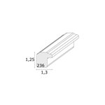 Deknudt S236H3             13x18 cornice in legno in marr. s