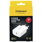 Intenso Power adatt. W20C bian. 1x USB-C 20W