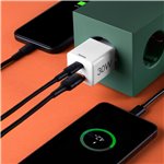 Hama Mini-Schnellladegrät PD 35W 1xUSB-C/1xUSB-A weiß      2