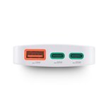 Hama flaches Mini-Ladegerät  65W 2xUSB-C/1xUSB-A, weiß     2