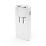 Hama flaches Mini-Ladegerät  65W 2xUSB-C/1xUSB-A, weiß     2