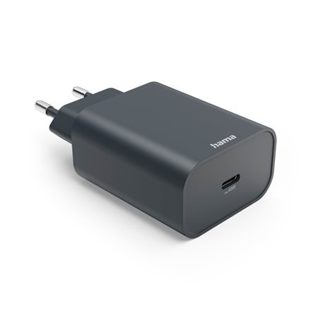 Hama Schnellladegerät PD     45W 1xUSB-C, anthrazit