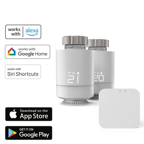 Hama Heizungssteuerung WLAN 2x smartes Thermostat + Zentrale