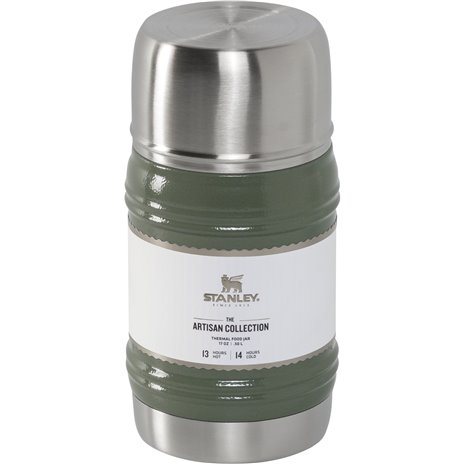 Stanley Artisan Thermal Food Jar 0,50 L Hammertone Green