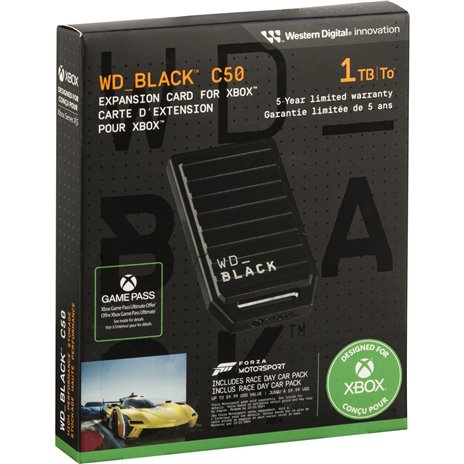 Western Digital nero SSD 1TB C50 Expansion Card per Xbox