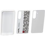 Samsung Flipsuit Case per Galaxy S25 bianco