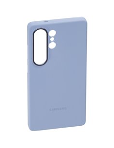 Samsung custodia silicone per Galaxy S25 Ultra azzurro