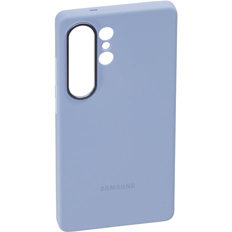 Samsung custodia silicone per Galaxy S25 Ultra azzurro
