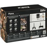 ZiiPa Piana forno a legna per pizza colore carb.