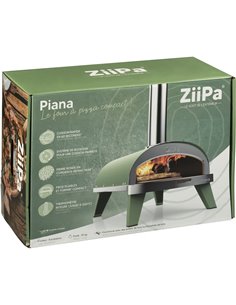 ZiiPa Piana forno a legna per pizza colore eucalipto