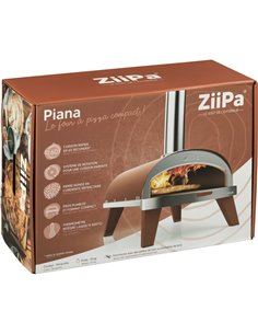 ZiiPa Piana forno a legna per pizza colore terracotta