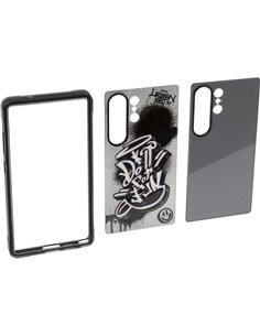 Samsung custodia Flipsuit robus. per Galaxy S25 Ultra nero