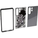 Samsung custodia Flipsuit robus. per Galaxy S25 Ultra nero