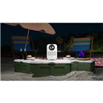 HP CC180W Set mit Leinwand