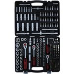 KS Tools 1/4 +3/8 +1/2  Steck- schlüssel Satz 255-tlg.