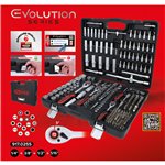 KS Tools 1/4 +3/8 +1/2  Steck- schlüssel Satz 255-tlg.