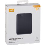 Western Digital WD Elements Portable USB 3.0             6TB