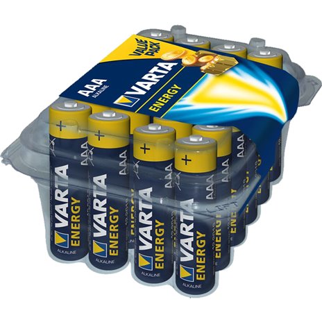 1x24 Varta Energy Micro AAA LR 3 pack/box