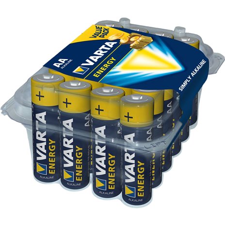 1x24 Varta Energy Mignon AA LR 06 Pack/box