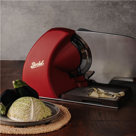 Berkel Homeline HL PLUS 250 rot-matt Aufschnittmaschine