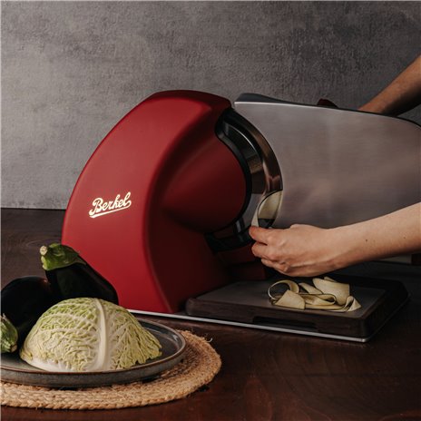 Berkel Homeline HL PLUS 250 rot-matt Aufschnittmaschine