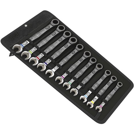 WERA Joker 11 pz. set con chiavi combinate a cricchetto