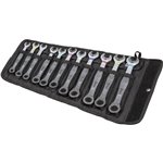 WERA Joker 11 pz. set con chiavi combinate a cricchetto
