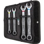 WERA Joker 4 pz. set con chiavi combinate a cricchetto