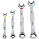 WERA Joker 4 pz. set con chiavi combinate a cricchetto