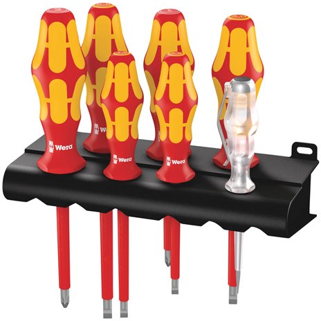 WERA 160i/7 Rack Set di cacciaviti