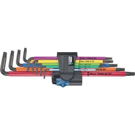 WERA 967/9 TX XL Assortimento di chiavi a L