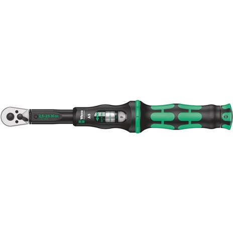 WERA Click-Torque A5 chiave dinamometrica con cr.2,5 - 25 Nm